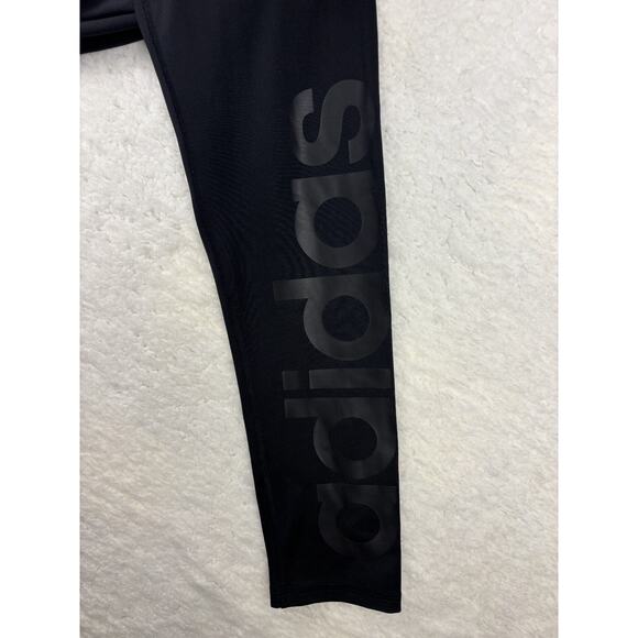Adidas Climalite Black Leggings | Women’s Small | Moisture-Wicking Athleisure - Picture 4 of 8